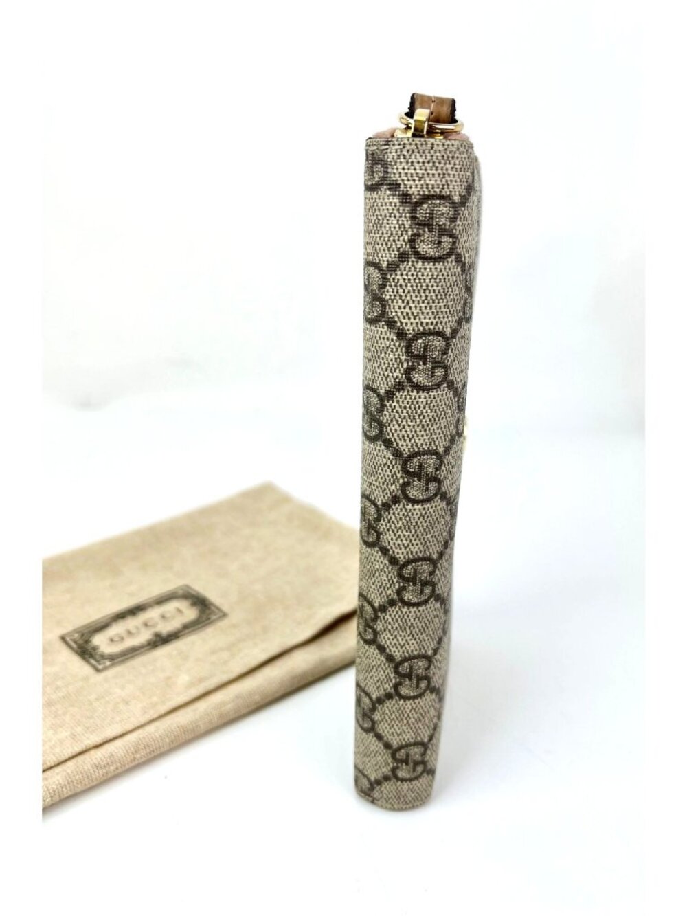 Gucci GG Marmont Zip Around Wallet Porcelain Rose - Picture 3 of 13